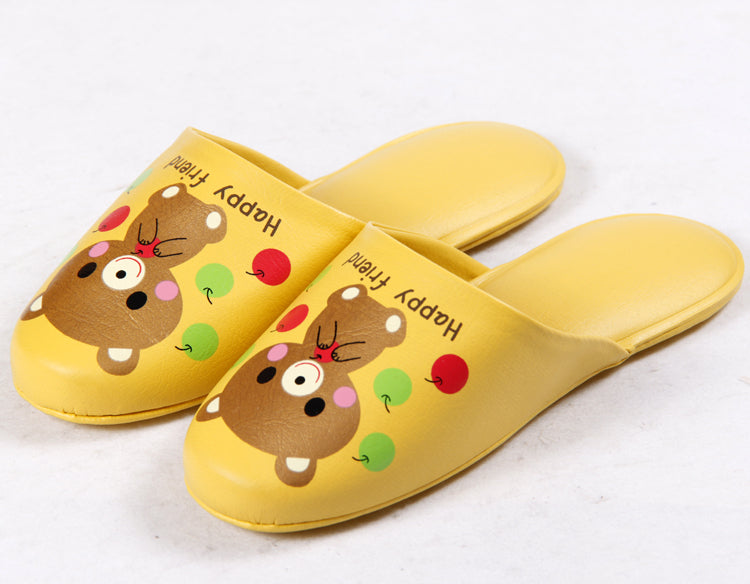 子供用アニマルプリント スリッパ kg15002kids21c